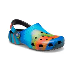 CROCS - Zueco Classic Spray Dye Unisex Black/Multi
