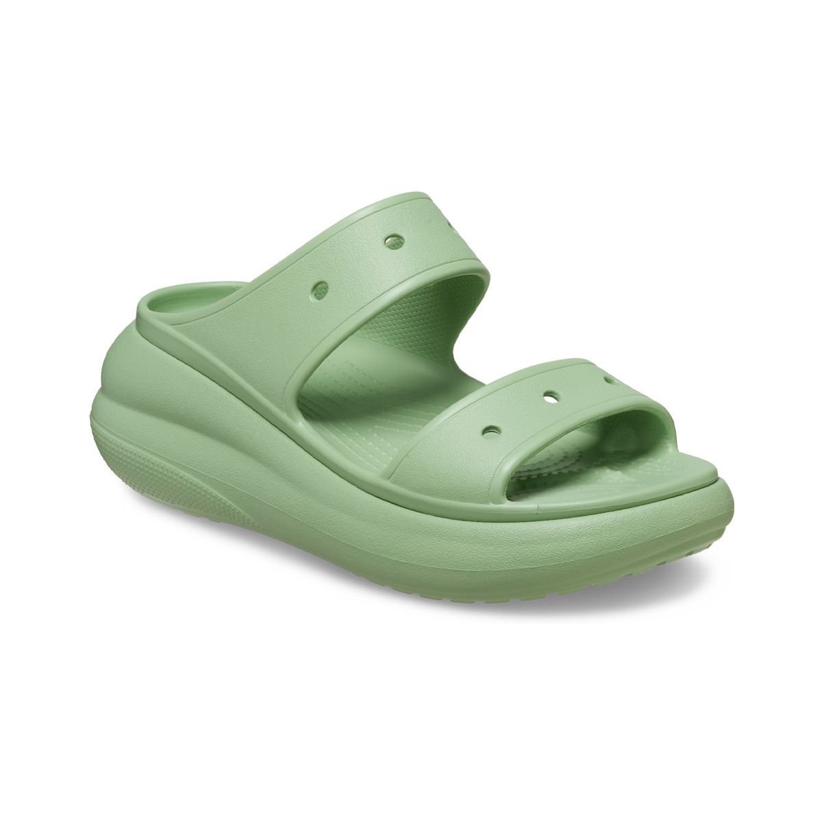 CROCS - Sandalia Crocs Classic Crush Mujer Verde