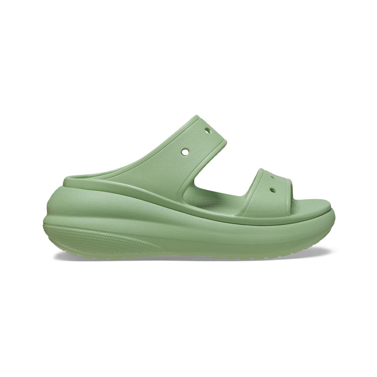 CROCS - Sandalia Crocs Classic Crush Mujer Verde