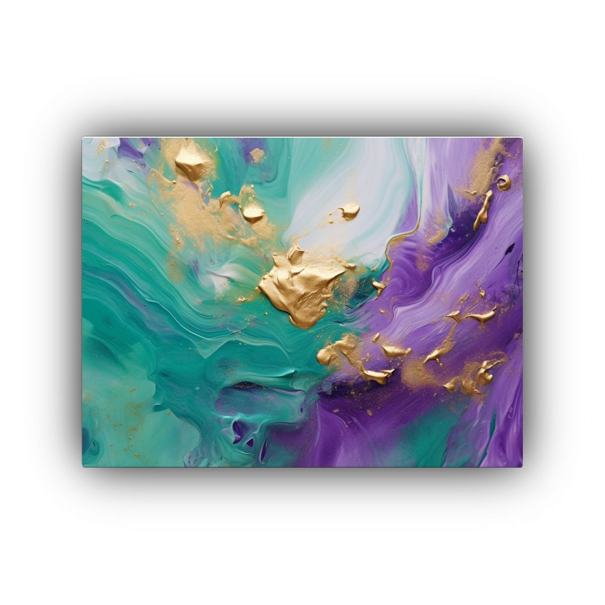 GENERICO - Pinturas Abstractas En Tela Inspiradas En Interiores Moderno 120x80cm