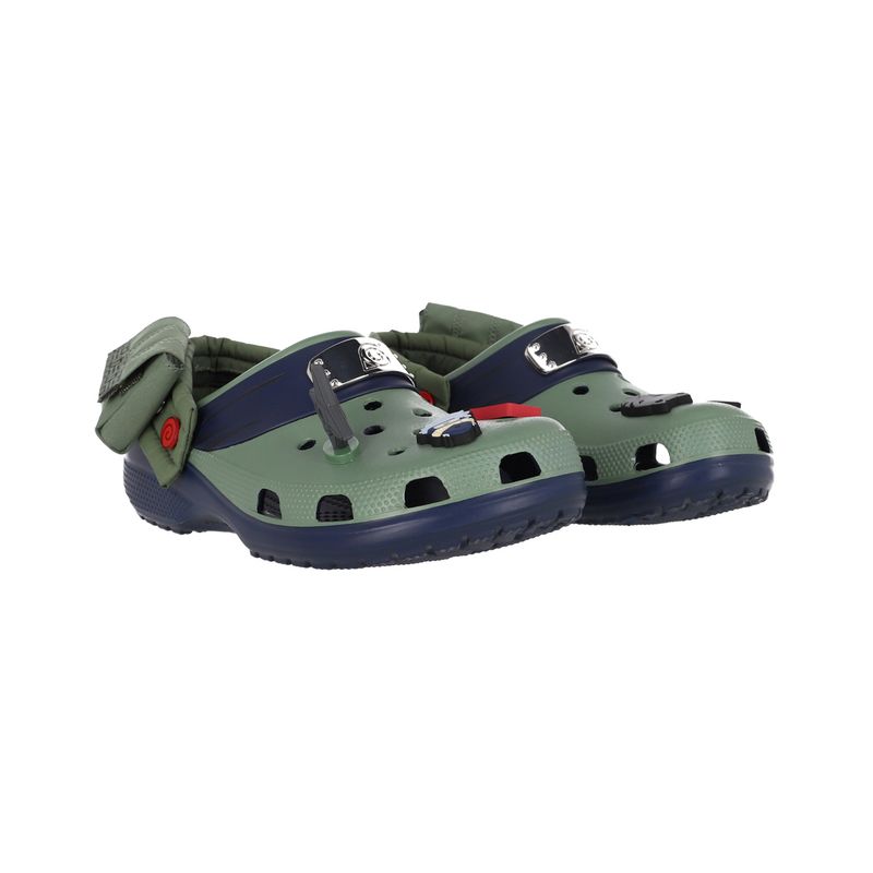 CROCS - Zueco Crocs Classic x Naruto Kakashi Unisex Verde