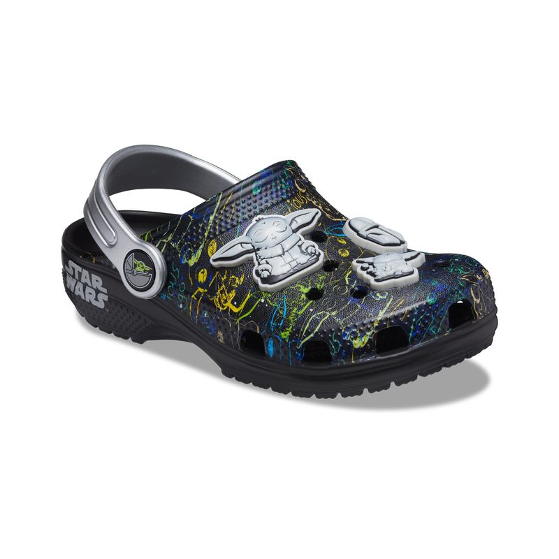 CROCS - Zueco Crocs Classic Grogu Niño Blacks