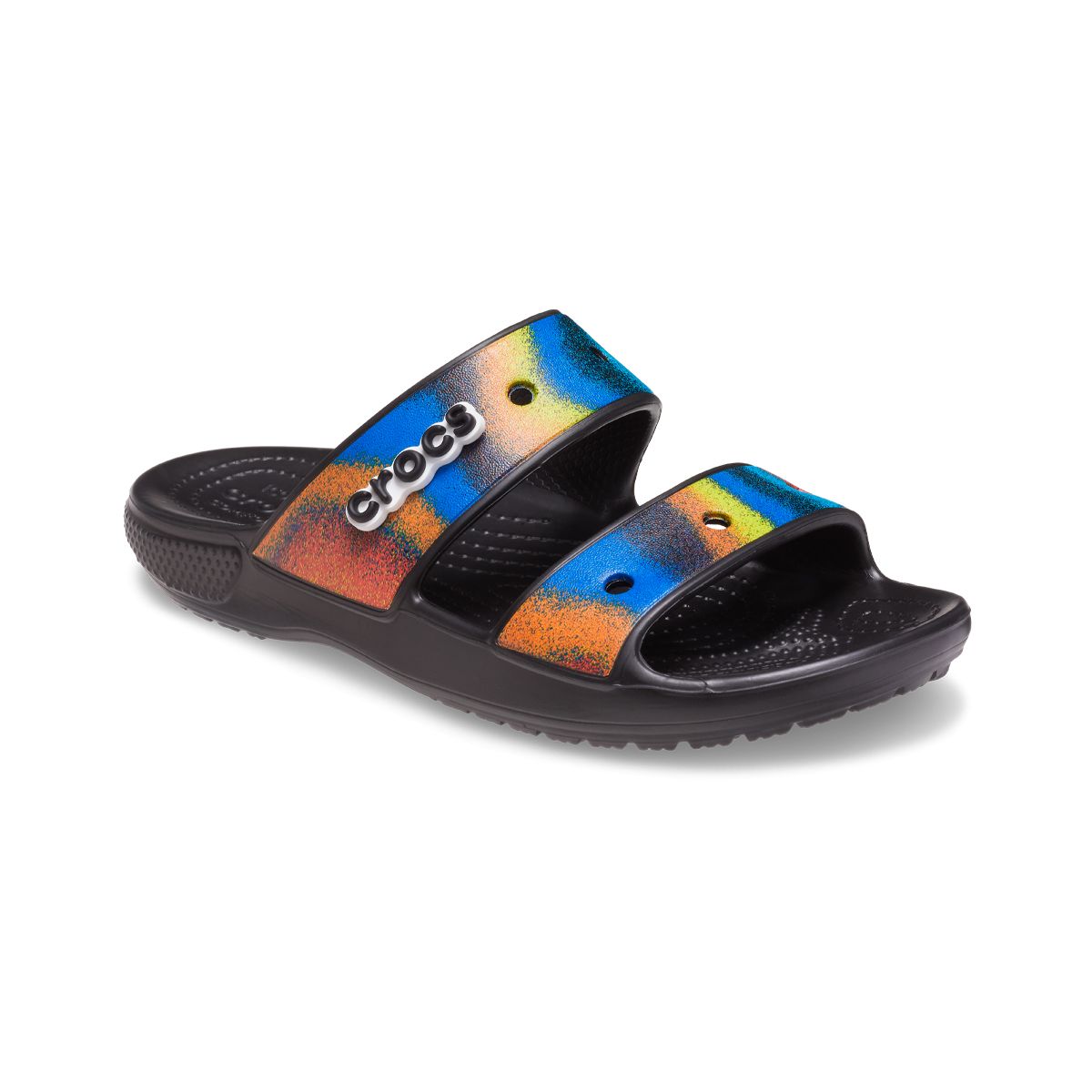 CROCS - Sandalia Crocs Spray Dye Unisex Black/Multi