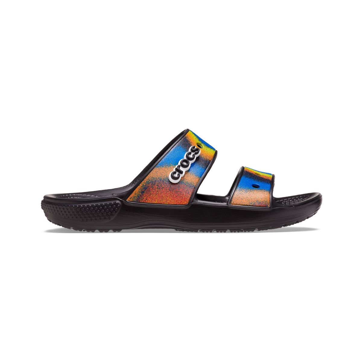 CROCS - Sandalia Crocs Spray Dye Unisex Black/Multi