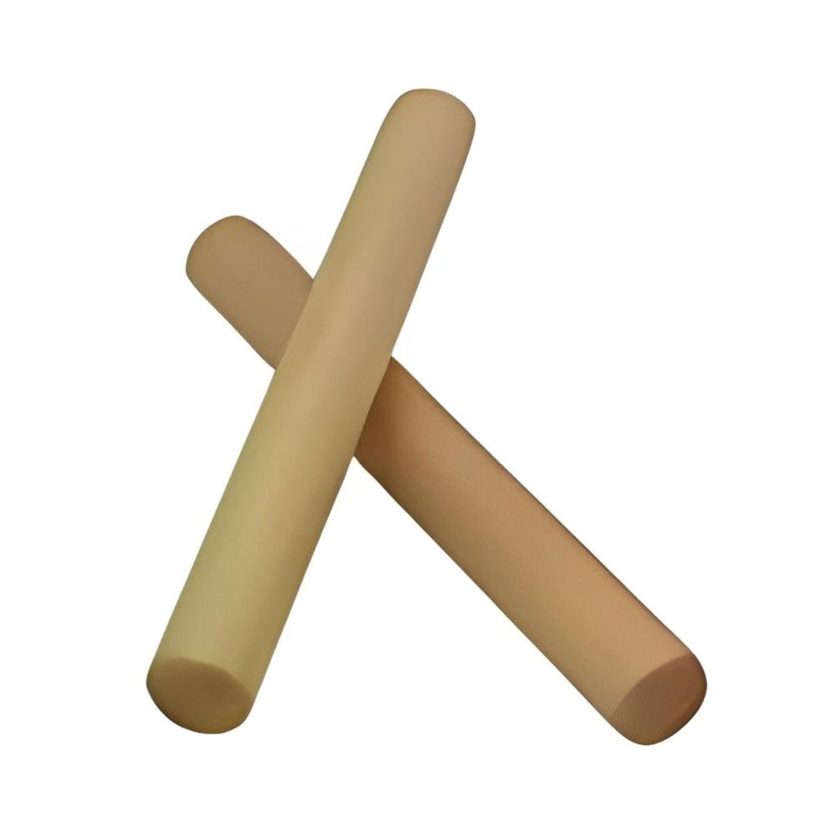 RMX - Par De Claves Simple De Madera 25CM RMX PA-G3E1