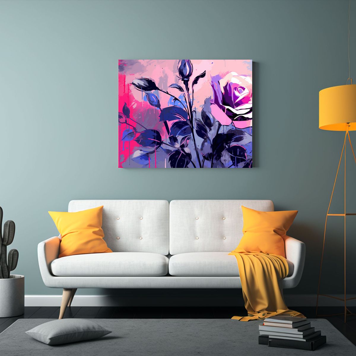GENERICO - Pinturas Decorativas En El Estilo Neonoir Con Personalidad Y 120x80cm