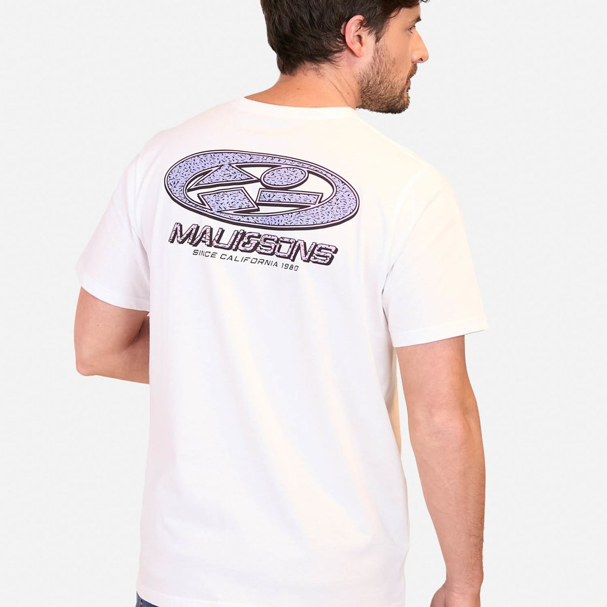 MAUI AND SONS - Polera MC Since California Blanco Hombre Maui And Sons