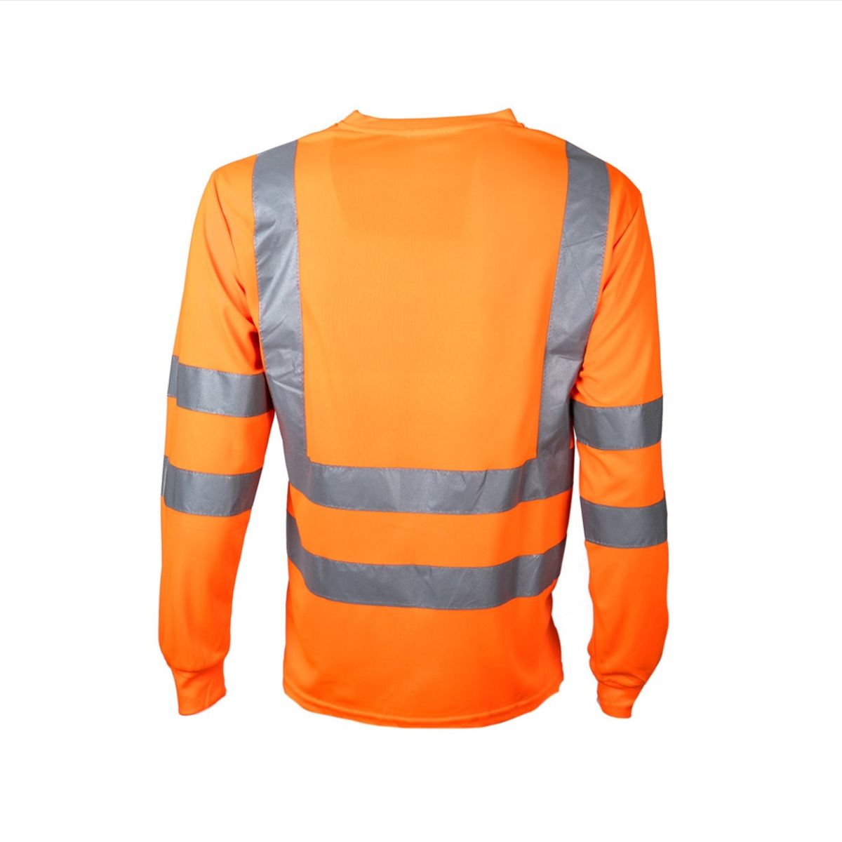 JAYSON - Polera Alta Visibilidad Ml Cuello Polo Naranja JAYSON