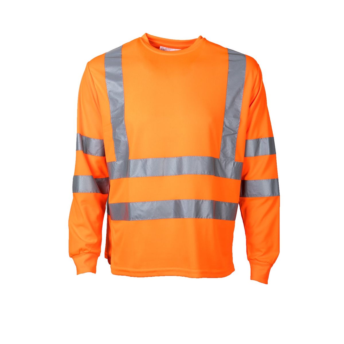 JAYSON - Polera Alta Visibilidad Ml Cuello Polo Naranja JAYSON