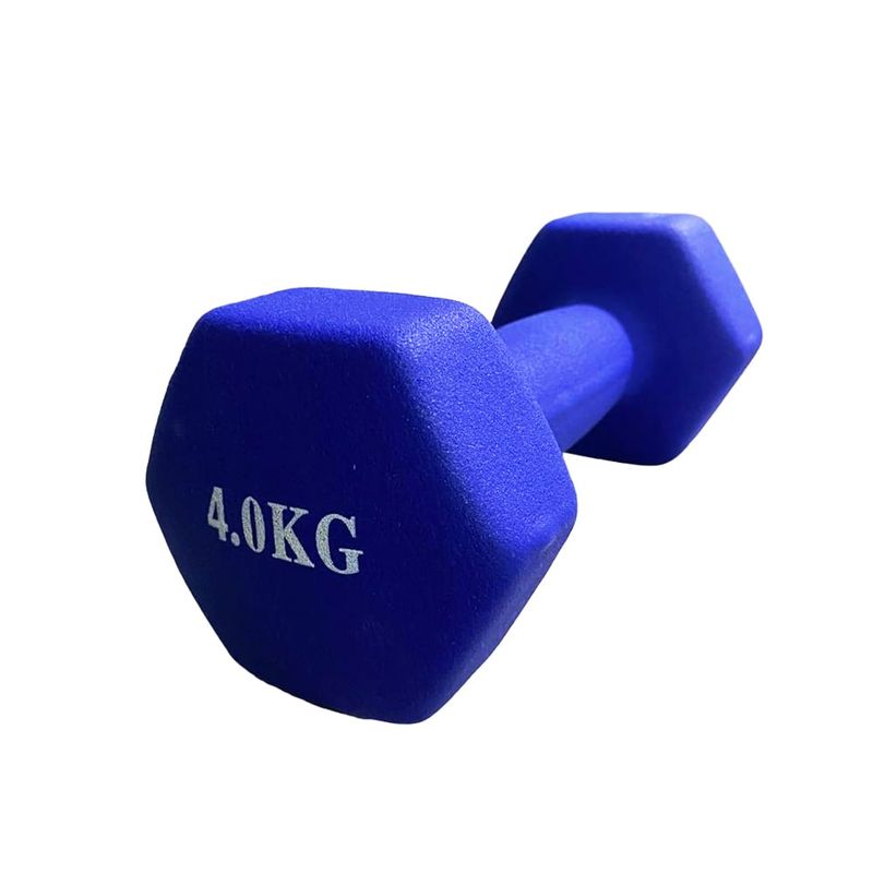 JKS - Mancuerna Hexagonal Neopreno 4KG JKS