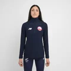 NEW BALANCE - Polerón Quarter Mujer Team Chile