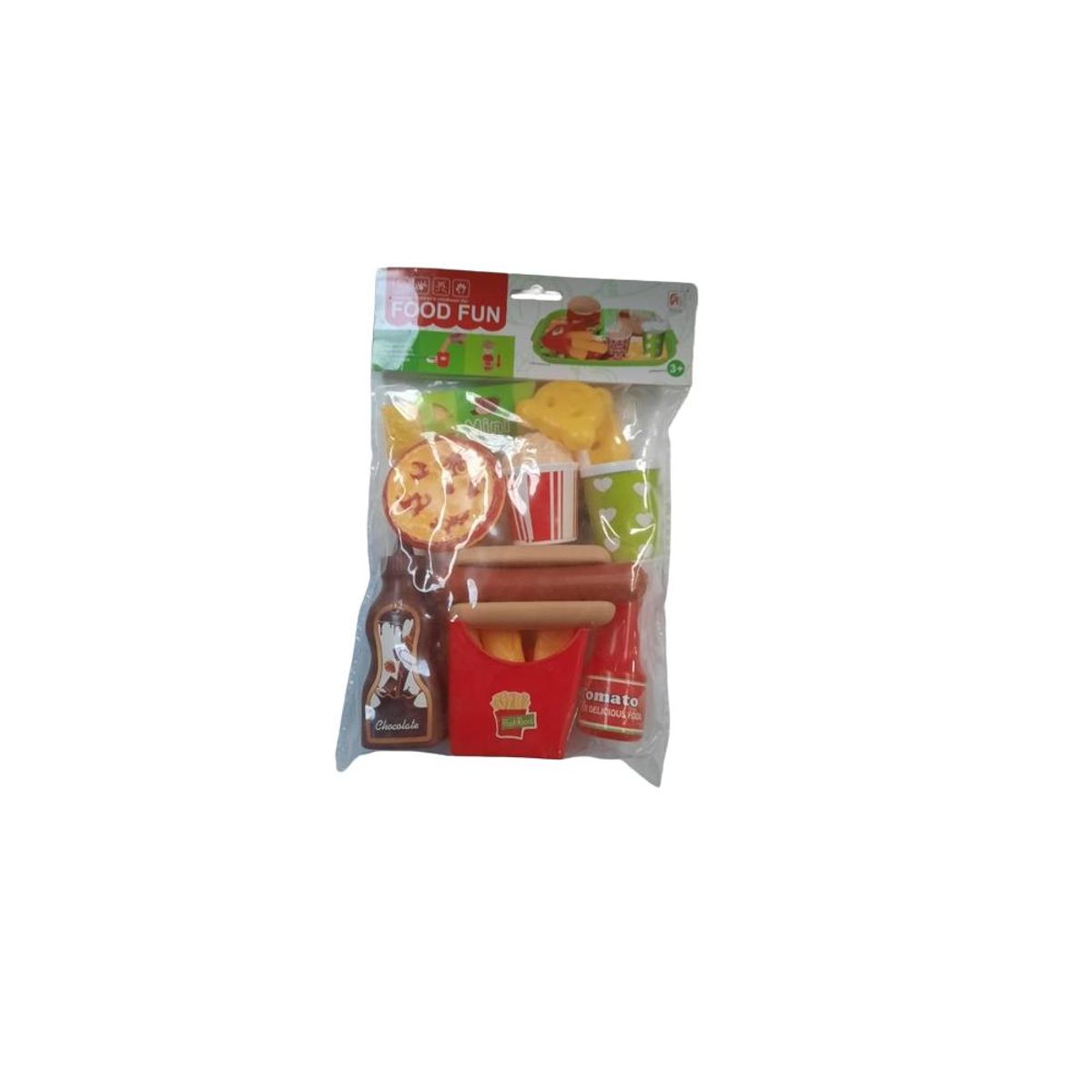 TOLIPA - Mini Set de juego de comida rápida para niños PB-C2