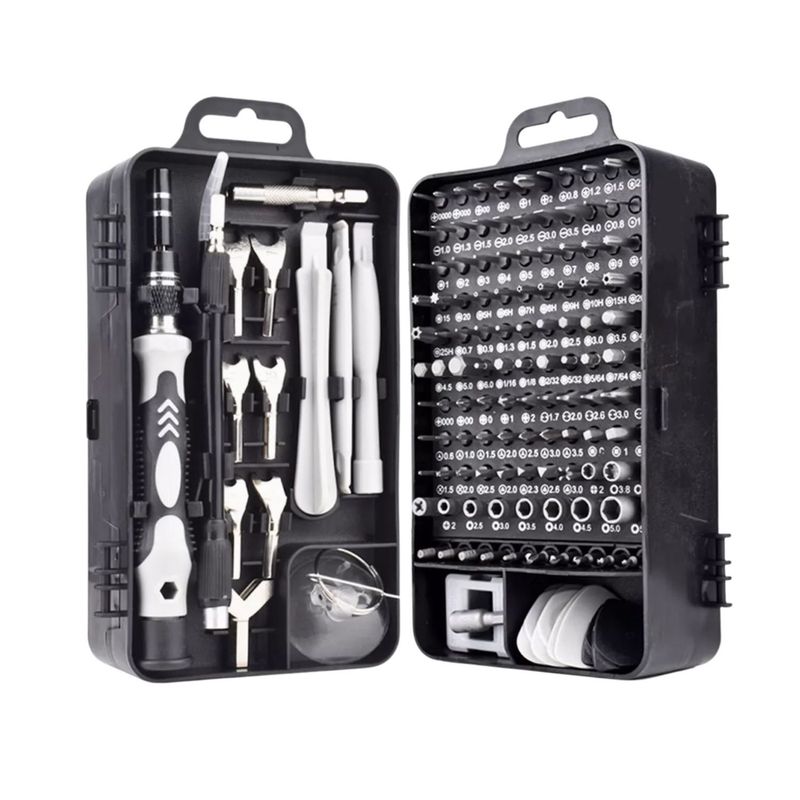 IMPORTCLICK - Juego Destornilladores Precisión Profesional 135 En 1 - Negro