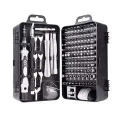 IMPORTCLICK - Juego Destornilladores Precisión Profesional 135 En 1 - Negro
