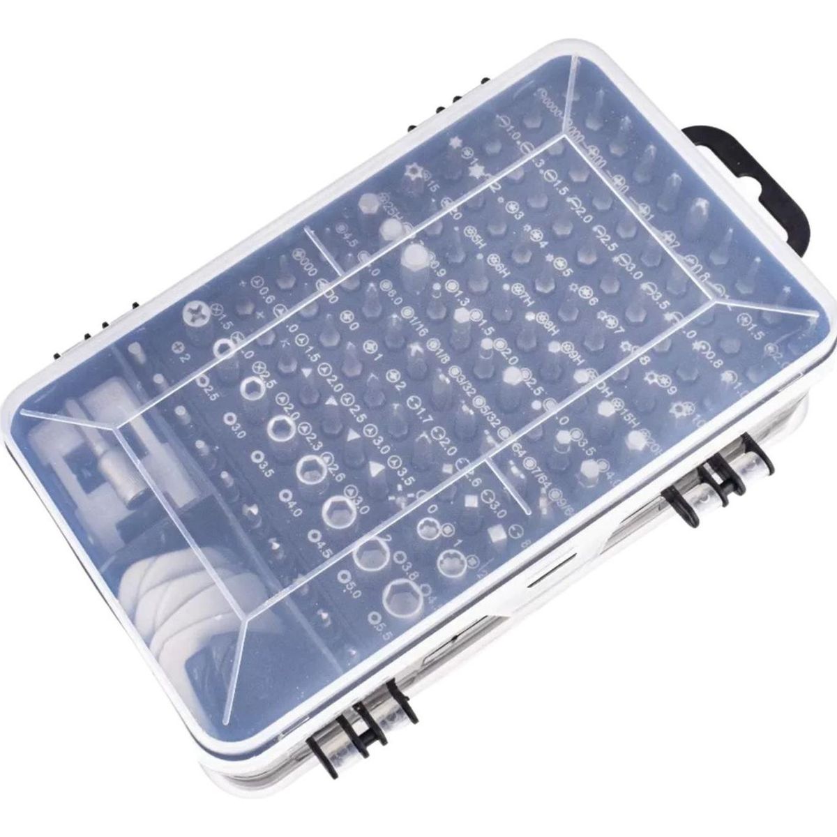 IMPORTCLICK - Juego Destornilladores Precisión Profesional 135 Piezas Negro