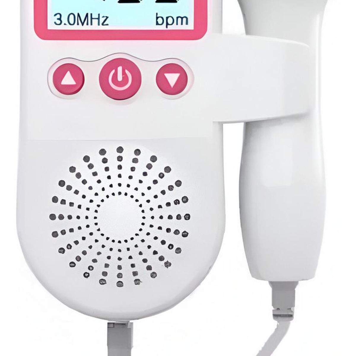 IMPORTCLICK - Monitor Fetal Doppler Latidos Fetales Corazón Bebé - Rosa