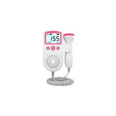 IMPORTCLICK - Monitor Fetal Doppler Latidos Fetales Corazón Bebé - Rosa