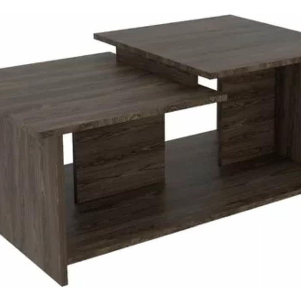 IMPORTCLICK - Mesa Centro Melamina Café 41x89x53 CM - Café