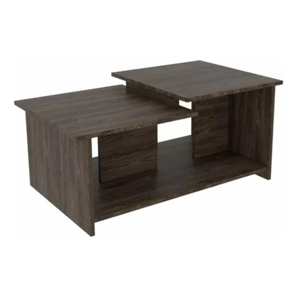 IMPORTCLICK - Mesa Centro Melamina Café 41x89x53 CM - Café