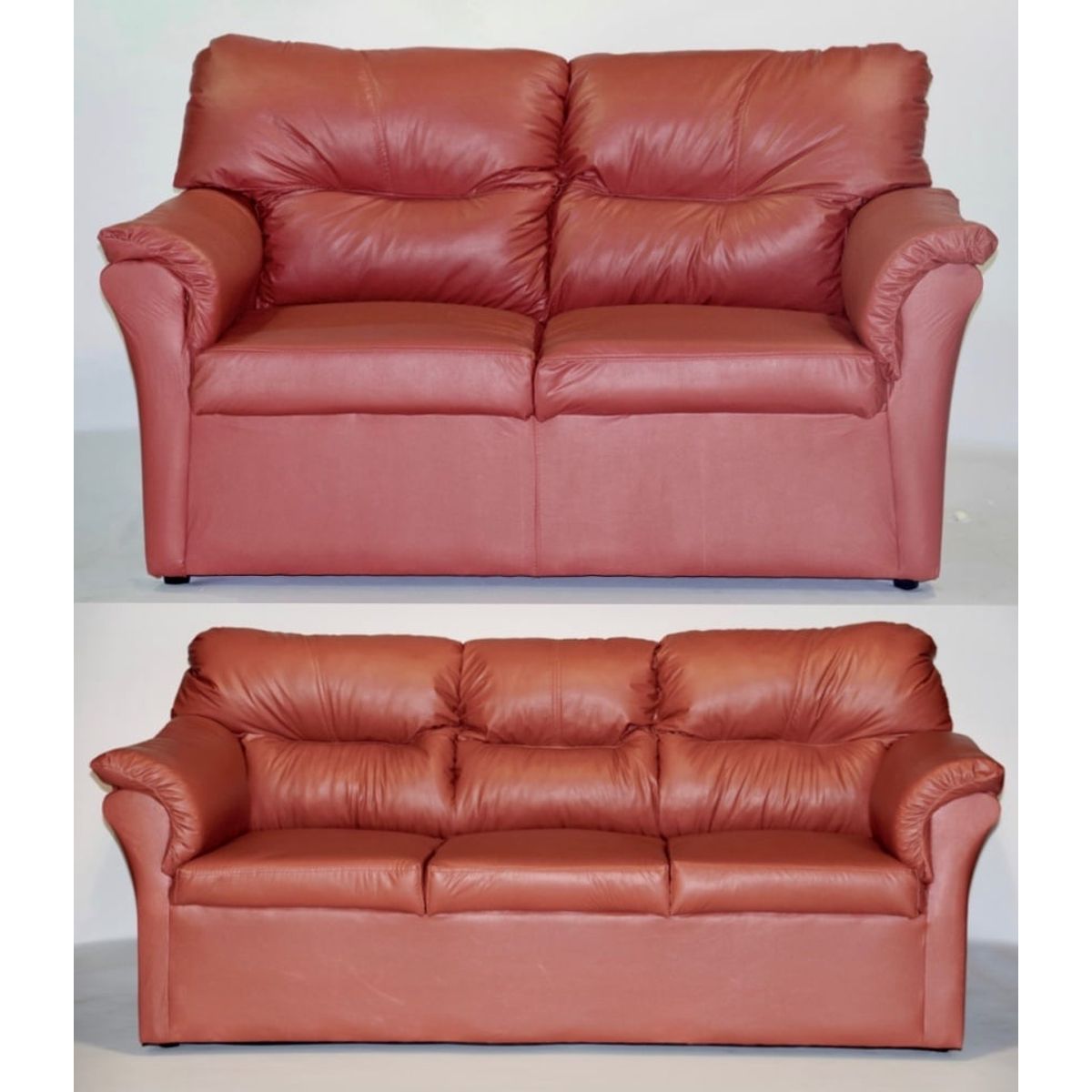 CABSUR - Juego Living Sorrento 3-2C Rojo