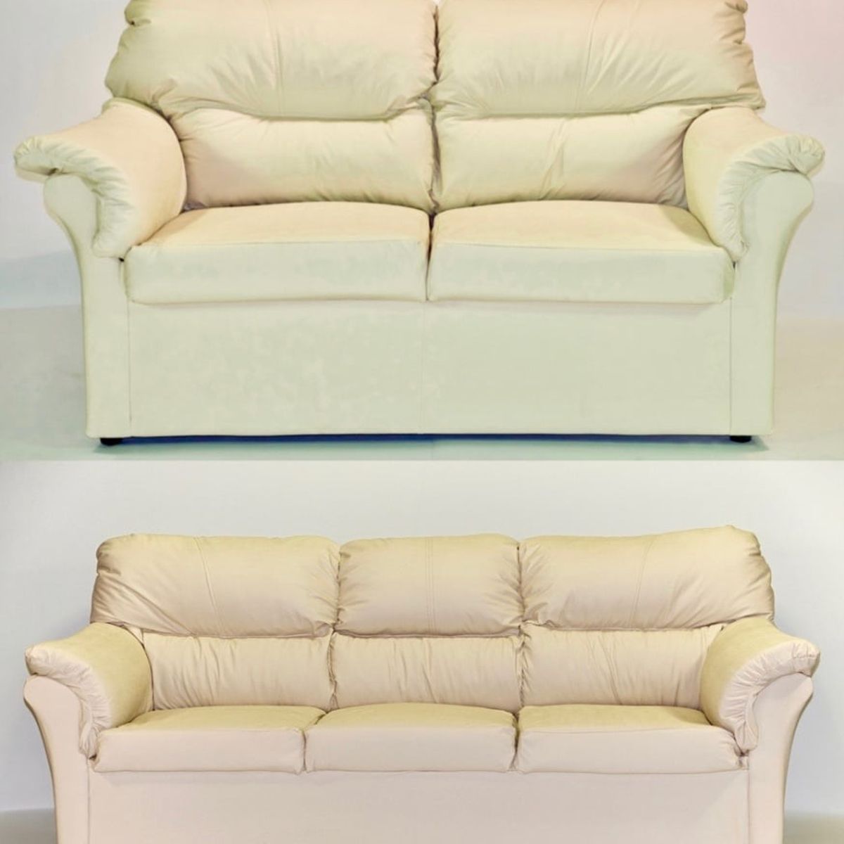 CABSUR - Juego Living Sorrento 3-2C Beige