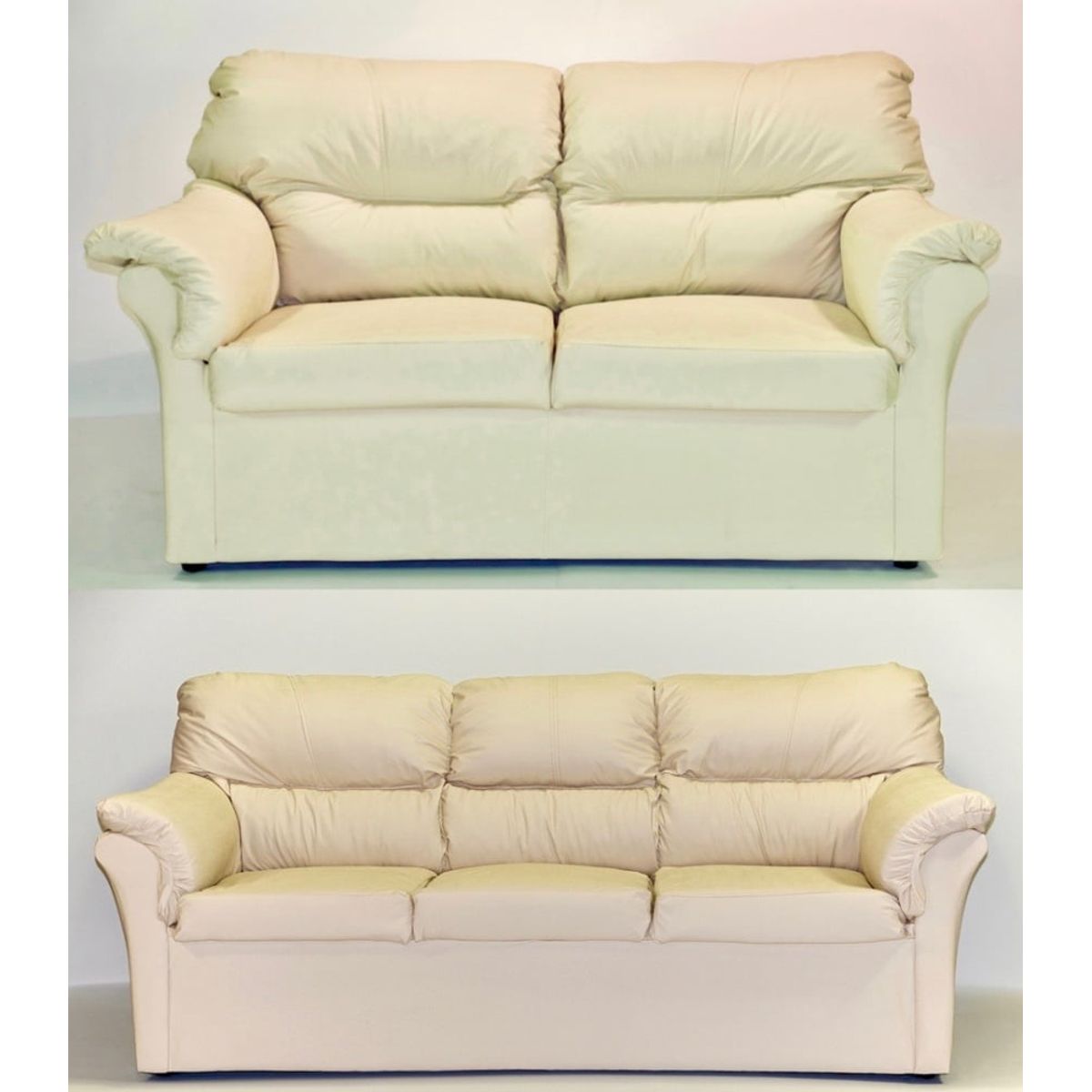 CABSUR - Juego Living Sorrento 3-2C Beige