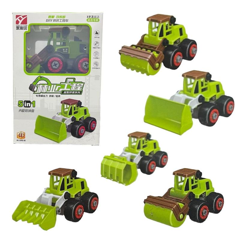 GENERICO - Camión De Construcción Desmontable Juguete Didáctico 5 En 1