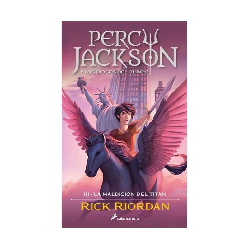 TOP10BOOKS - LIBRO LA MALDICIÓN DEL TITÁN - PERCY JACKSON Y LOS DIOSES DEL OLIMPO 3 / RICK R