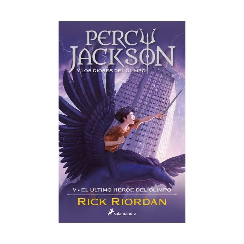 TOP10BOOKS - LIBRO EL ÚLTIMO HÉROE DEL OLIMPO - PERCY JACKSON Y LOS DIOSES DEL OLIMPO 5 / RI
