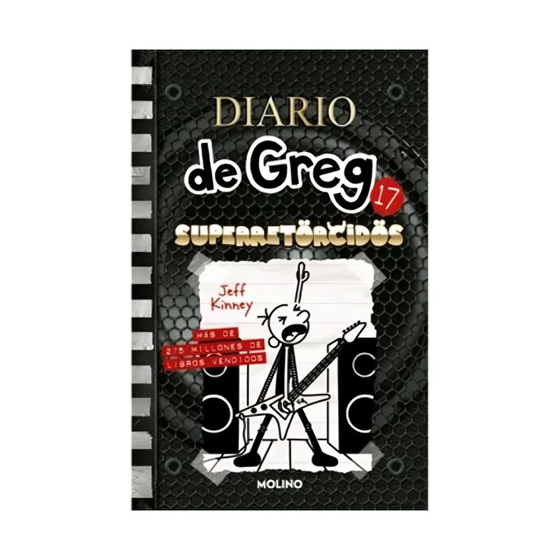 TOP10BOOKS - LIBRO DIARIO DE GREG 17 - SUPERRETORCIDOS / JEFF KINNEY / MOLINO