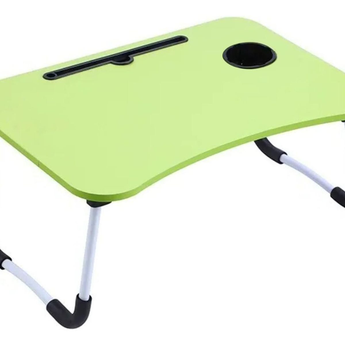 IMPORTCLICK - Bandeja Mesa Madera Para Notebook Con Posa Vaso Verde