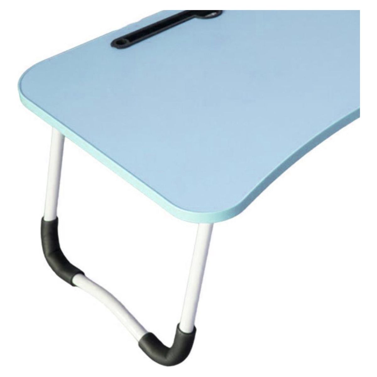 IMPORTCLICK - Bandeja Mesa Madera Para Notebook Con Posa Vaso Celeste