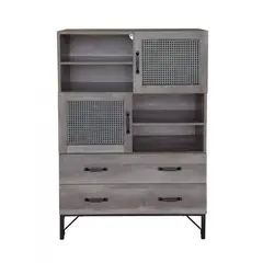 IMPORTCLICK - Mueble Hogar Living Furia Gris Deluxe - Gris