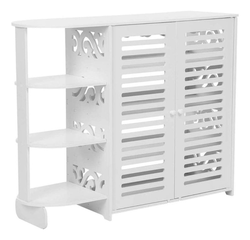 Mueble Zapatero Organizador Hogar 4 Niveles Blanco