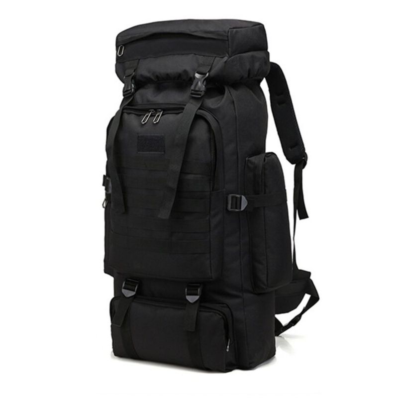 IMPORTCLICK - Mochila Táctica Camping Trekking Senderismo 80 L Negro - Negro