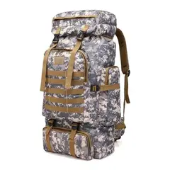 IMPORTCLICK - Mochila Táctica Camping Trekking Senderismo 80 L Gris - Gris