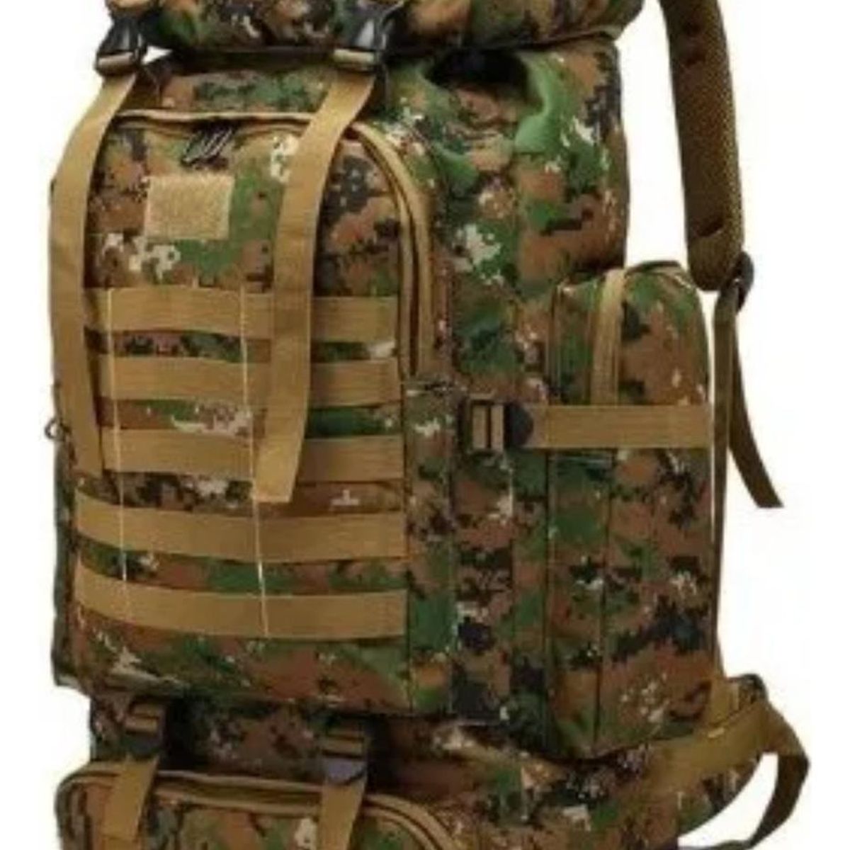 IMPORTCLICK - Mochila Táctica Camping Trekking Senderismo 80 L Jungla - Verde