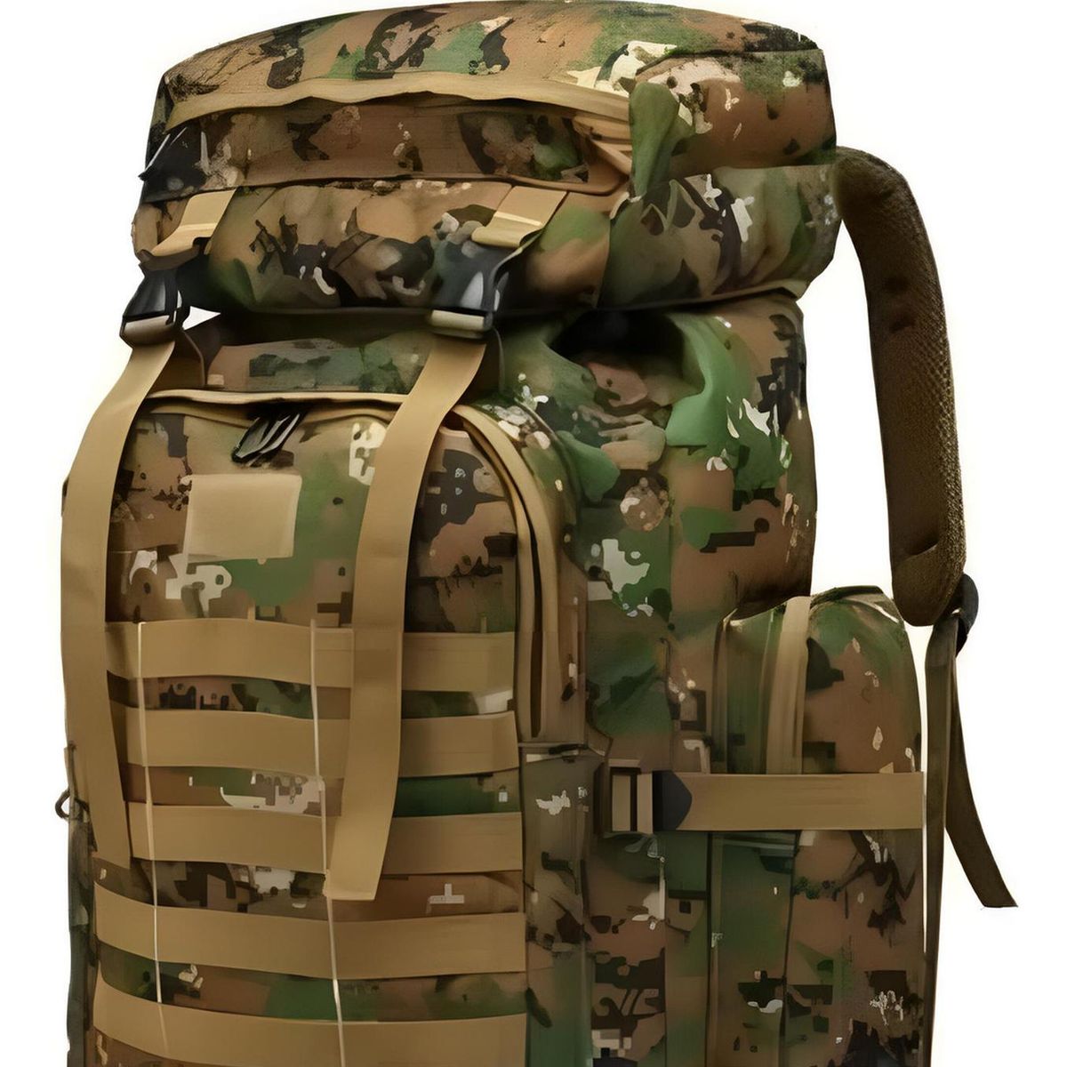 IMPORTCLICK - Mochila Táctica Camping Trekking Senderismo 80 L Jungla - Verde