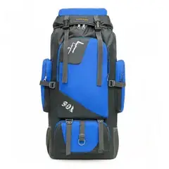IMPORTCLICK - Mochila Camping Outdoor 90 L Azul