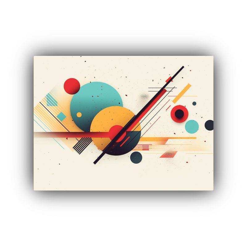 GENERICO - Cuadros Decorativos Retro Con Sensibilidad Artística En Fon 120x80cm
