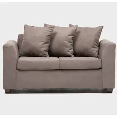 CABSUR - Sofá Viena 2 Cuerpos Gris 130 x 80 x 88