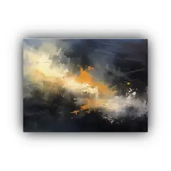 GENERICO - Pintura Abstracta Adorable Del Cielo Nocturno Para Decoraci 120x80cm