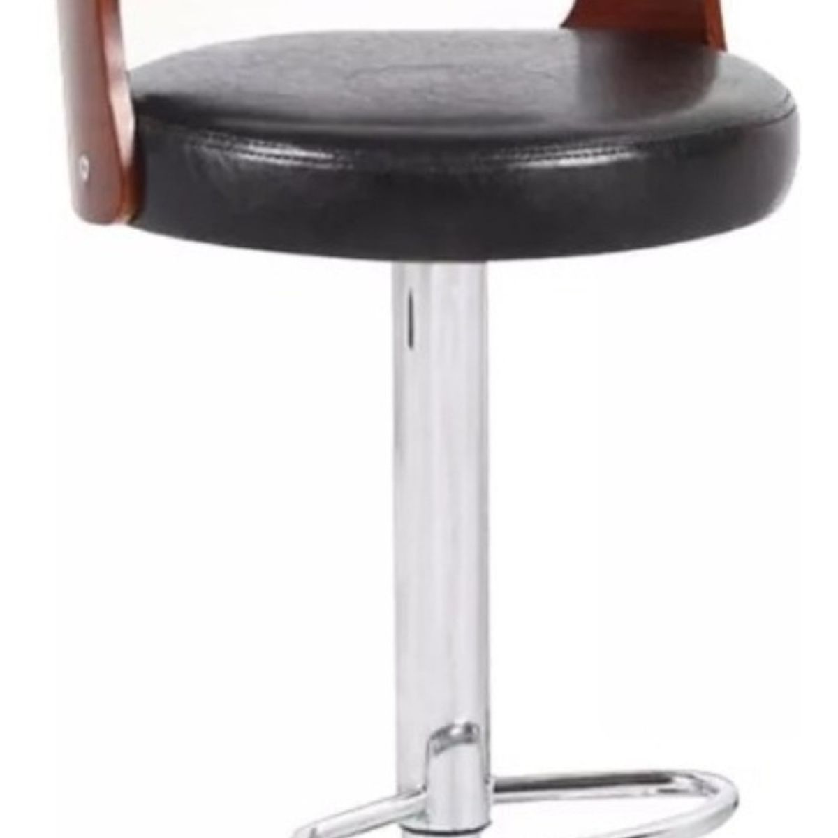 U BUY - Pack 2 Sillas Piso Bar Taburete Regulable Maderaecocuero