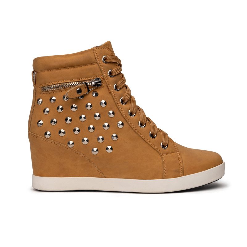 CARBIN - Zapatilla Mujer Camel Gianna Carbin.