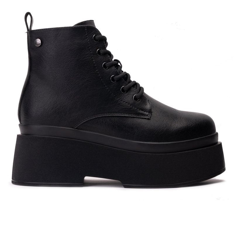 CHINITOWN - Botín Mujer Negro Cherryl Chinitown