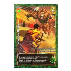 MITOS Y LEYENDAS - Carta Promo Venatio Romana Furia Ext Myl