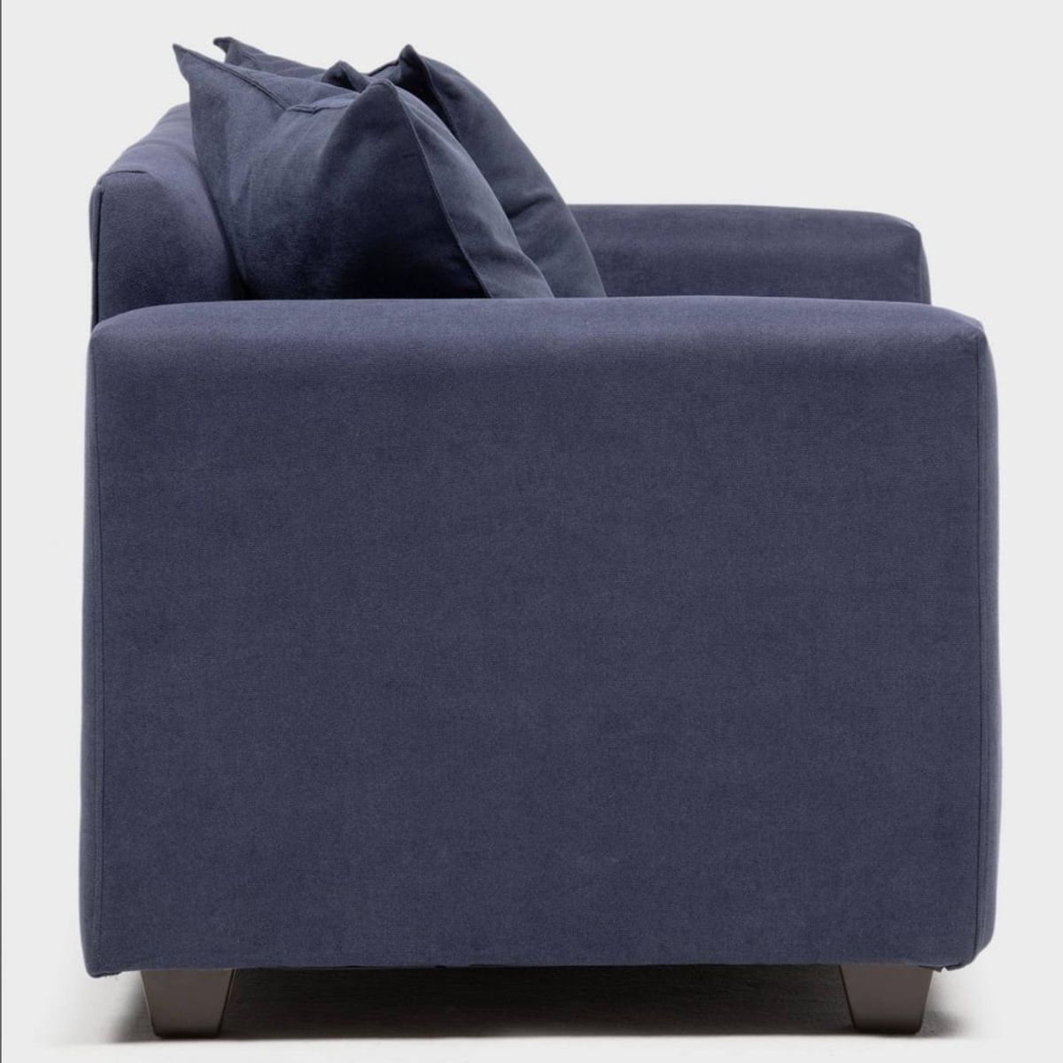 CABSUR - Sofá Viena 2 Cuerpos Azul 130 x 80 x 88