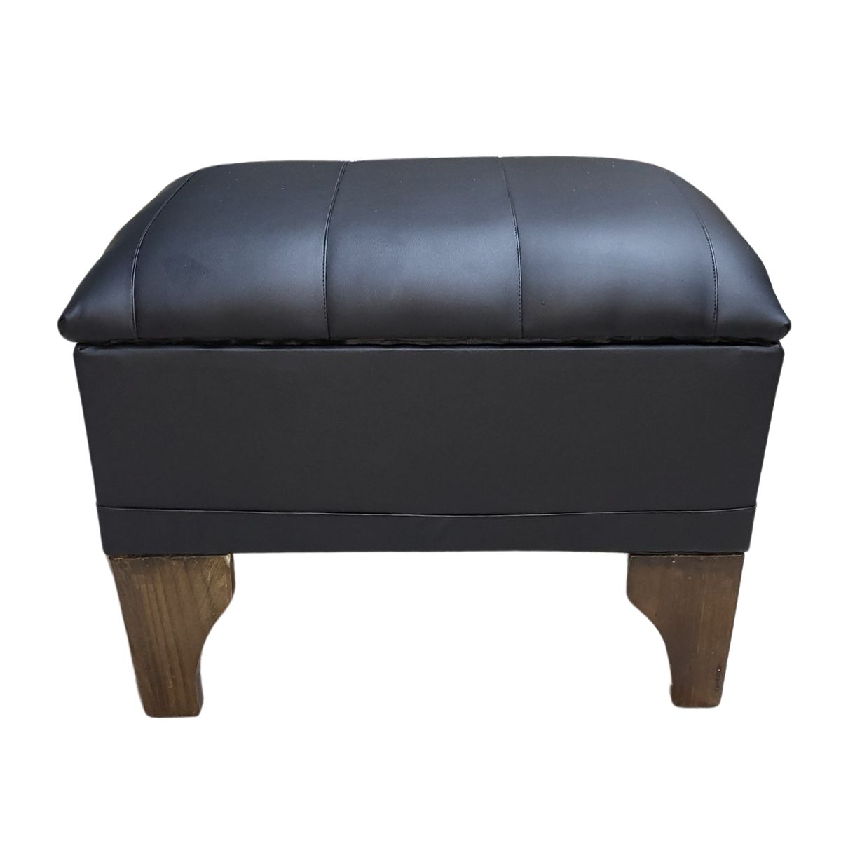 GENERICO - Baúl Tubular Negro Muebles Rimar 60x40x45x20