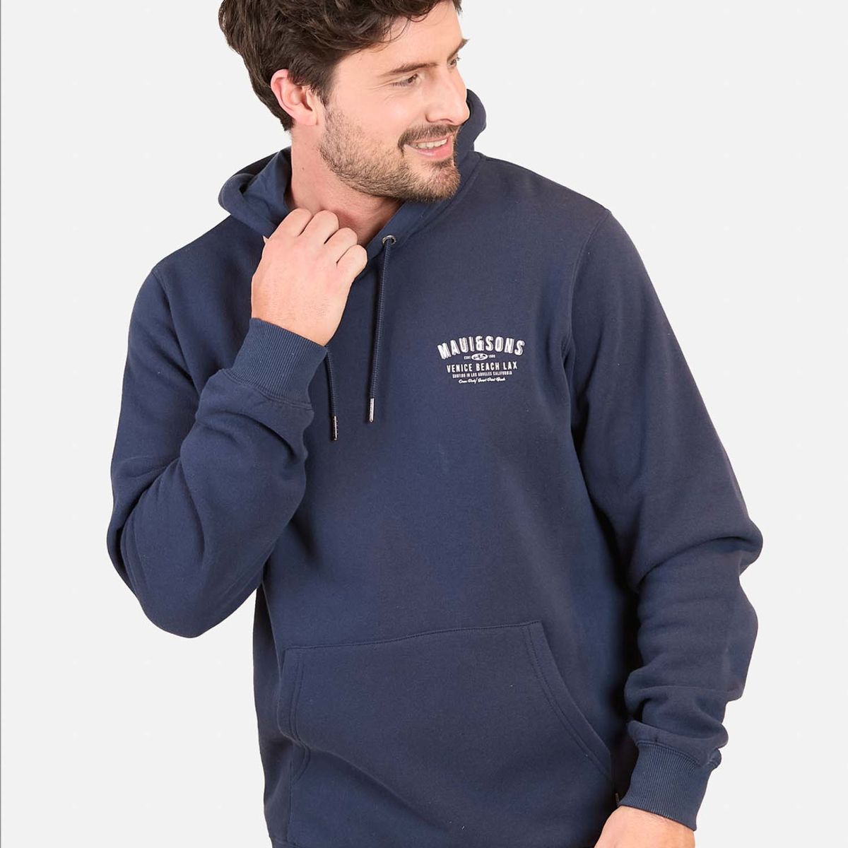 MAUI AND SONS - Poleron Canguro Sweatshirt Kanguroo Venice Beach Hombre Maui And Sons