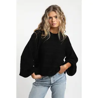 FROENS - Chaleco mujer Renata negro